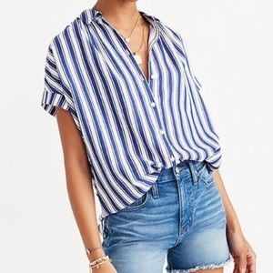 Madewell Central Shirt in Shea Stripe